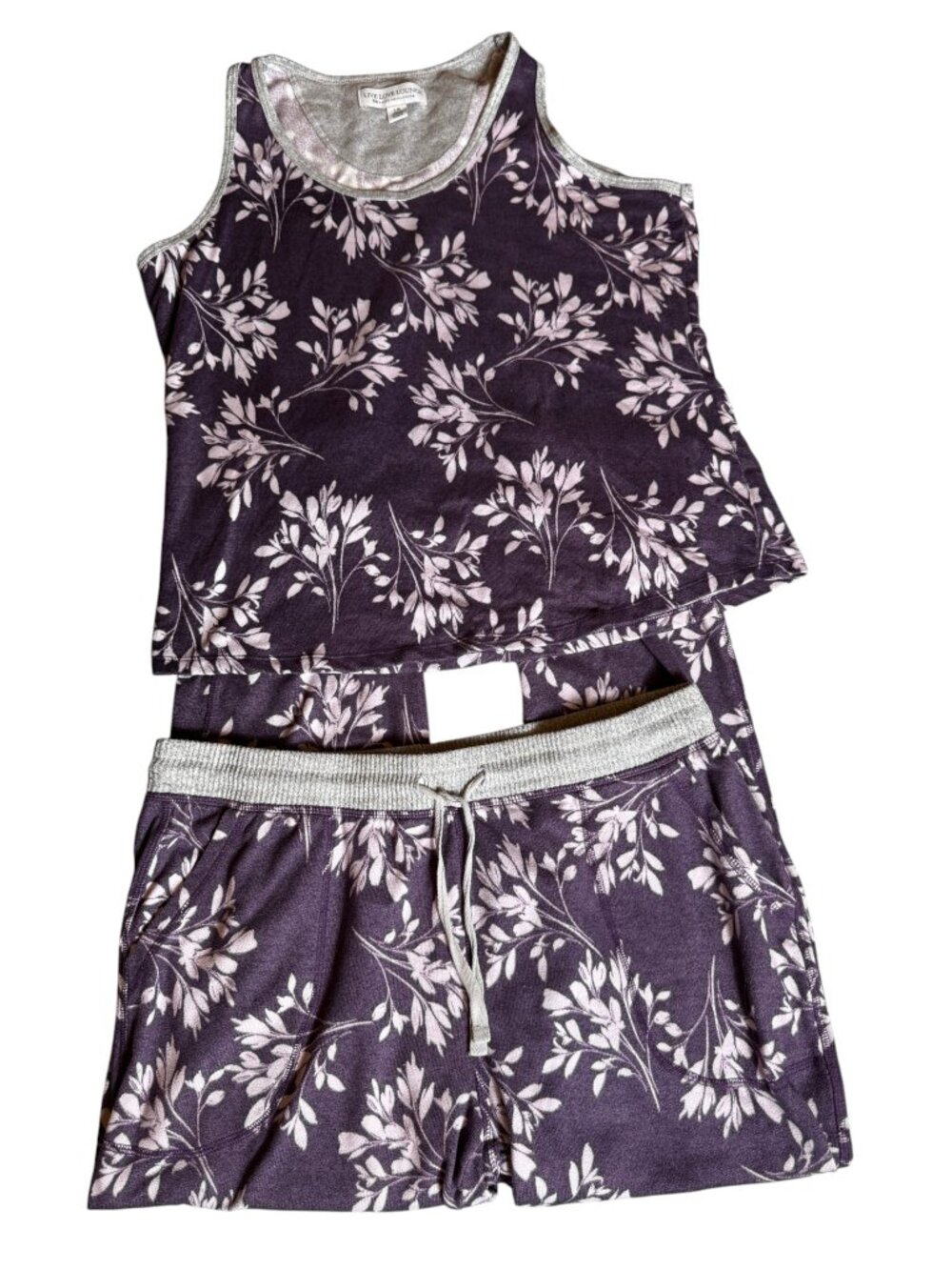 Live Love Lounge By Karen Neuburger Two-Piece Lounge Sleep Set Size Large